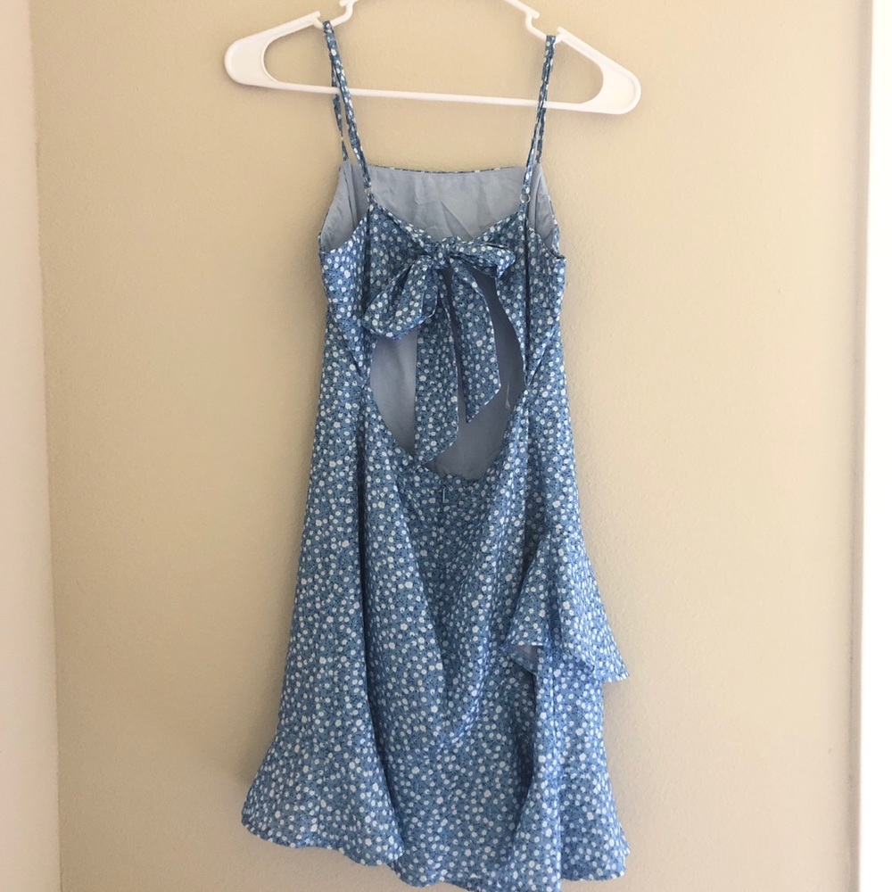 Floral Ruffle Summer Dress - Picture 2 of 3